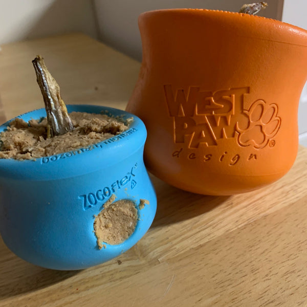 West Paw Toppl's are a great toy to stuff