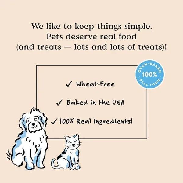 Discover the Bocce's difference: Handcrafted treats with simple, natural ingredients for your dog's health and happiness.