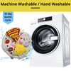 Image demonstrating the snuffle mat being washed in a machine, highlighting its easy-to-clean, durable, and pet-safe materials.