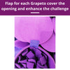Detailed view of snuffle mat flaps, allowing for multiple hiding spots that enhance scent-driven play.