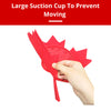 The strong suction cup base ensures the snuffle mat stays securely in place on smooth surfaces like glass, tile, and hardwood floors.