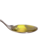 A spoonful of Ahiflower Oil, showcasing its smooth consistency, easy absorption, and powerful omega-3 benefits for pets.