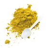This close-up image of Blends For Life Canadian Bee Pollen showcases its fine granules, which are packed with micronutrients, antioxidants, and digestive enzymes. The golden, nutrient-dense texture reflects its natural purity and high-quality sourcing from Canadian flowers. Bee pollen contains quercetin, known for its immune-boosting and anti-inflammatory properties, making it a powerful addition to your dog’s diet.