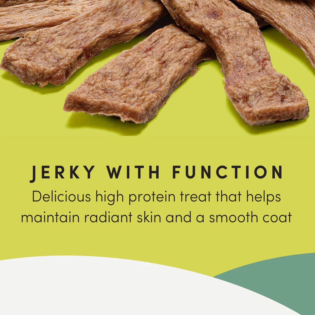 An infographic-style image showcasing collagen benefits for joint support, coat health, and strong nails in dogs of all ages.