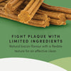 An image illustrating the benefits of these dental sticks, including plaque removal, fresher breath, and improved gum health