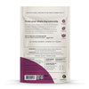 Back of Crumps Mini Trainers Dog Treats - Lamb showing detailed ingredients and nutritional info.
