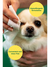 Earth Rated Dog Eye Wipes are a hypoallergenic formulation that's convenient and mess free for pet parents.