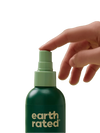 Close-up image of Earth Rated Dog Refresh Mist spray nozzle for easy and airy application.