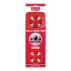 "Front view of the KONG Day Fill and Freeze Tray showcasing its silicone flaps and KONG toy compatibility."