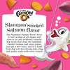 Fromm Crunchy O's Dog Treats Slammon Smoked Salmon are recklessly crunchy and slaps your dogs tastebuds.