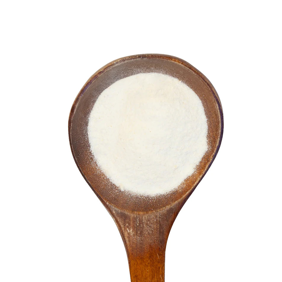 Adored Beast Healthy Gut: Close-up of the Healthy Gut powder, showcasing its fine texture and natural ingredients.
