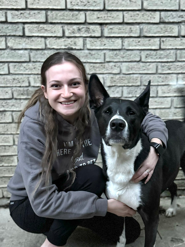 Mads, our dedicated Trainer and Dog Daycare Attendant, providing expert guidance and compassionate care to all doggy visitors