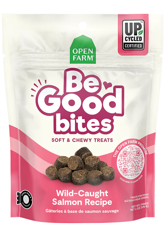 Open Farm - Be Good Bites - Wild Caught Salmon Recipe Dog Treats