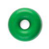 Goughnuts Original Green Ring, durable rubber chew toy for dogs. Even the most powerful chewers
