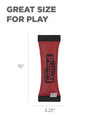 Outward Hound Fire Hose Fetch Dog Toy - Medium Size Dimensions showing it's 10' x 3.25". Great for all dog sizes