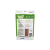 Back view of PetKind Beef Tripe Treats bag with ingredient list and health benefits for pets.