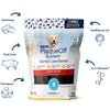 A close-up image showcasing the key natural ingredients, including kelp and omega fatty acids.