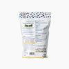 Back view of ProDen Mini Dental Dog Bones bag showing ingredients and nutrition.