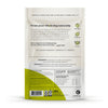 Detailed view of the ingredient list and guaranteed analysis, showcasing the natural, limited-ingredient formula free from artificial additives.