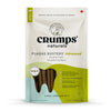 A close-up of Crumps - Plaque Busters - Advance Double Fresh packaging, highlighting the sea kelp and mint formula for fresh breath and plaque control.