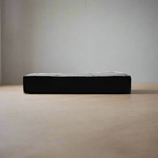 Side view of the Ruff Love Orthopaedic Dog Bed displaying its thick, 5-inch medical-grade foam construction.