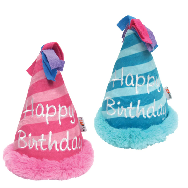 FouFou Dog - Plush Crinkle Birthday Hat