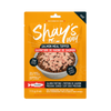 Front view of Shay's Ways Steelhead Salmon Meal Topper package showcasing its premium human-grade ingredients.