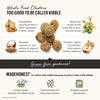 A comparison of The Honest Kitchen Clusters with traditional kibble, showcasing premium quality.