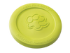 West Paw Zisc dog toy in green - made from eco-friendly Zogoflex® material.