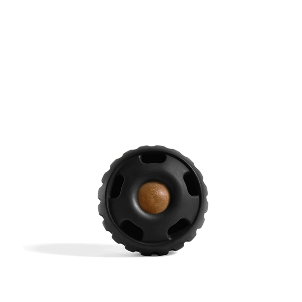 Close-up of The Pupsicle Power Chewer in black, designed for tough chewers with ultra-durable material, perfect for long-lasting, mess-free frozen treat enjoyment.