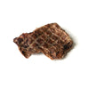 Close-up image of Healthybud Beef Lung Dog Treats showing the airy, crunchy texture of the single-ingredient wafers. These nutrient-rich treats are packed with protein and iron to promote strong muscles and healthy energy levels, while their lightweight texture makes them easy to break apart for training, enrichment, or everyday healthy snacking for dogs.