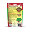 Back view of Benny Bullys - Beef Liver + Apple bag highlighting the ingredients and nutritional information.