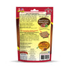 Back view of Benny Bullys - Beef Liver + Sweet Potato bag highlighting the ingredients and nutritional information.