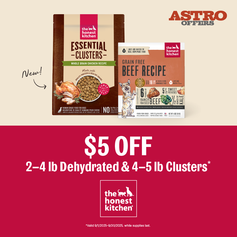 The Honest Kitchen - Whole Food Cluster - Whole Grain - Beef & Oat Dog Food