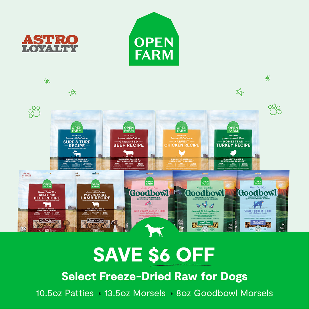 Open Farm - Freeze Dried Raw Dog Food- Surf & Turf Morsels