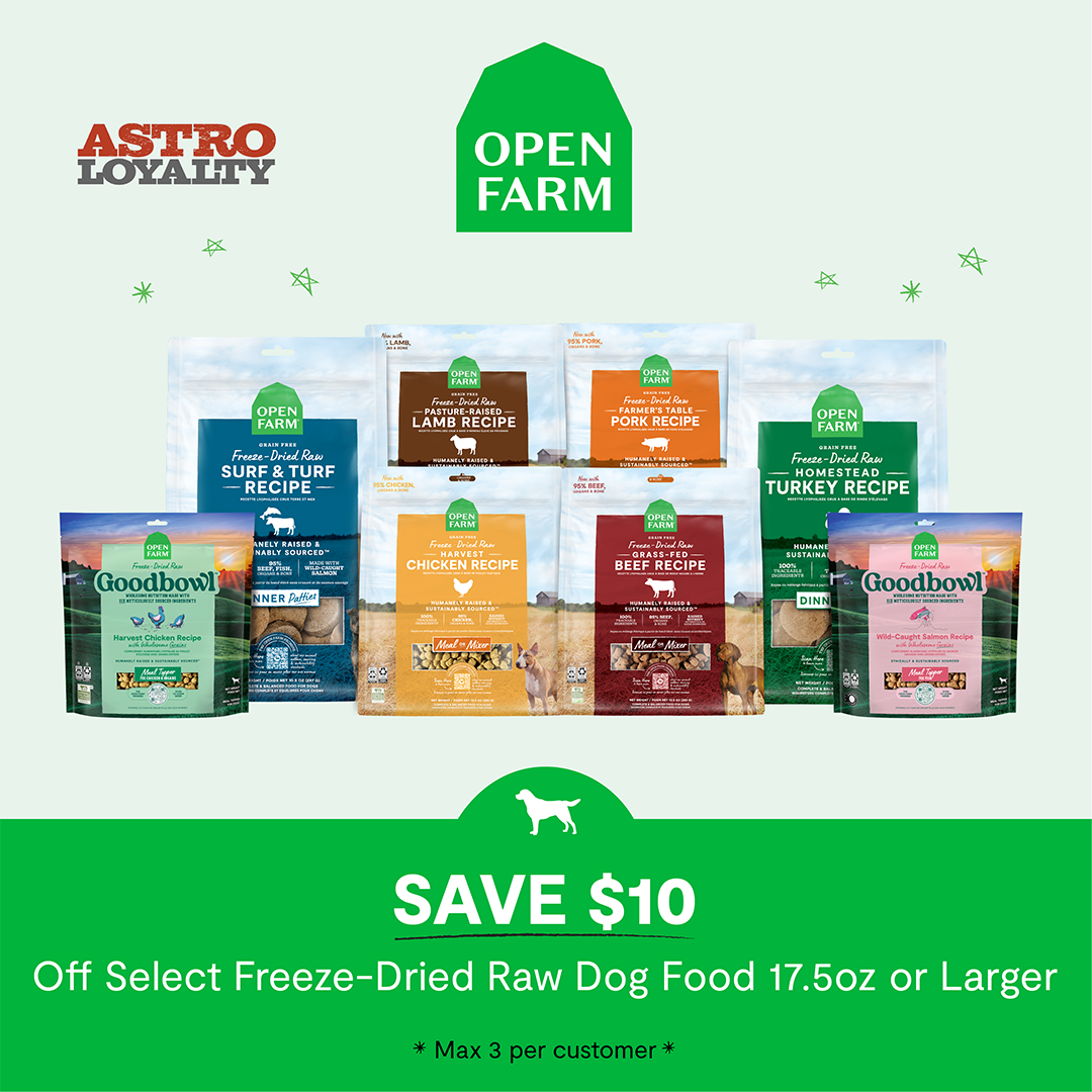 Open Farm - Freeze Dried Raw Dog Food - Surf & Turf Patties