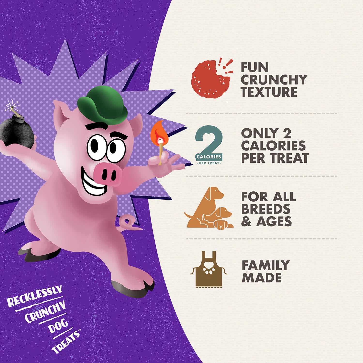 Benefits of Fromm Crunchy O's Smokin' CheesePlosions - low calorie and cheesy flavour.