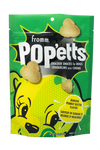 Front of the bag of Fromm Pop'etts - Banana Peanut Buster Cracker Snacks.