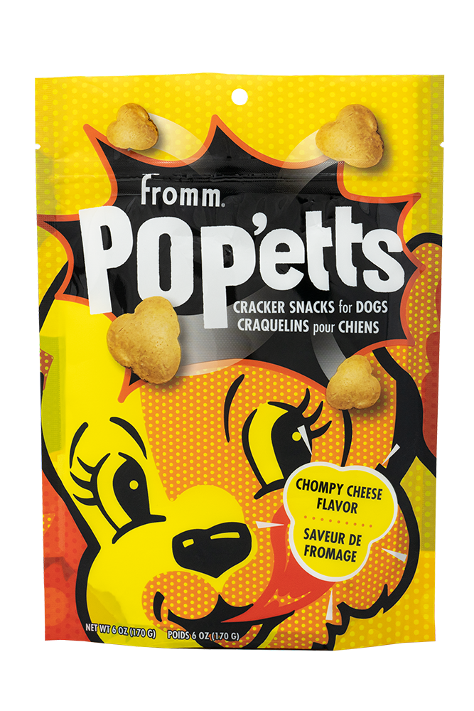 Fromm - Pop'etts - Chompy Cheese Cracker Snacks
