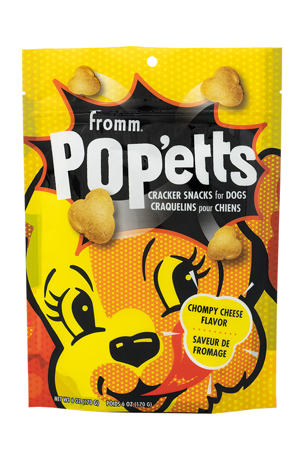 Fromm - Pop'etts - Chompy Cheese Cracker Snacks