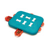 A close-up of the Dog Casino puzzle toy showing treat compartments open, designed for mental enrichment and problem-solving.