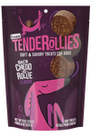 Front of the bag of Fromm Tenderollies - Bac'n Chedd-a-Rollie Flavour Dog Treats.