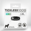 An image of the Tickless Mini Dog repellent in black, showcasing its elegant and modern design.