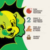 Image highlighting the key features of Fromm Pop'etts - Banana Peanut Buster Cracker Snacks.