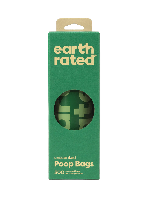 A bulk roll box of Earth Rated poop bags, ideal for pet parents who prefer buying in large quantities.