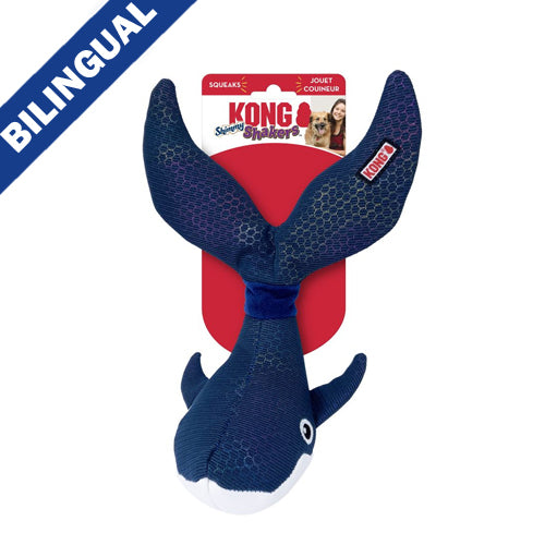 KONG Shaker - Medium Shimmy Whale