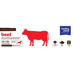 Healthy Paws Raw - Complete Beef Dinners