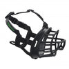 Baskerville Muzzle: Front view of the muzzle, offering safe and comfortable restraint for dogs.