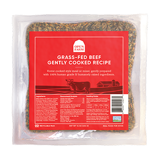 Open Farm - Gently Cooked - Grass Fed Beef Recipe