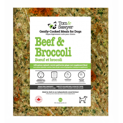 Tom & Sawyer - Gently Cooked - Beef & Broccoli